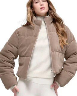 Micro Corduroy Dreamy Puffer Jacket