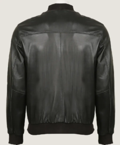 Shop The Men's Classy Black Bomber Leather Jacket - Trendy Leather Jackets