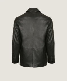 Shop The Men's Classic Black Leather Blazer