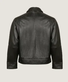 Shop The Men's Black Classic Shirt Style Leather Jacket
