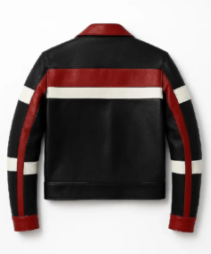 Shop The Men's Tri-Color Leather Moto Jacket