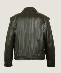 Shop The Women's Oversized Brown Biker Leather Jacket