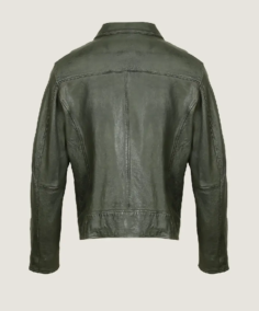 Shop The Women’s Retro A2 Shoulder Leather Jacket Back