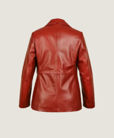 Shop The Women's Simonetta Ravizza Leather Blazer