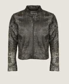 Women's Cafe Racer Leather Jacket