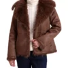 Bagatelle Faux Shearling Leather Jacket