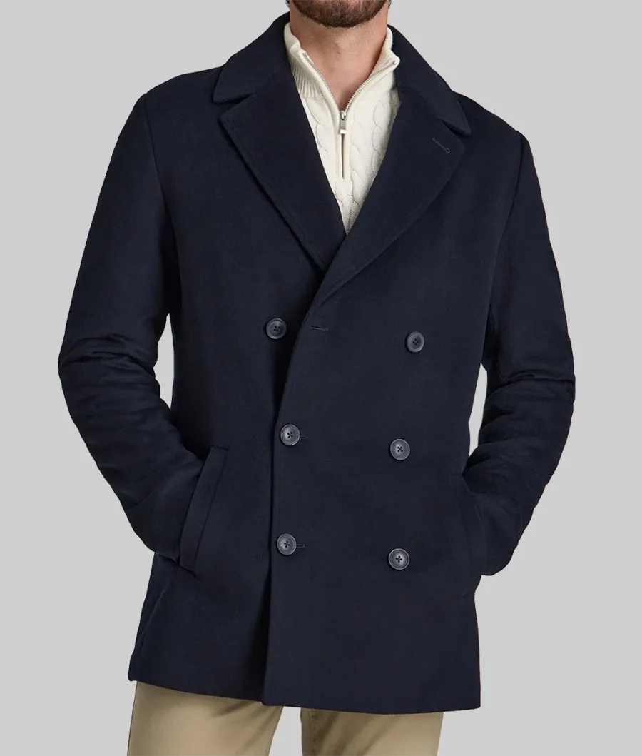 Alternative view of Bradley Cooper Wool Pea Coat
