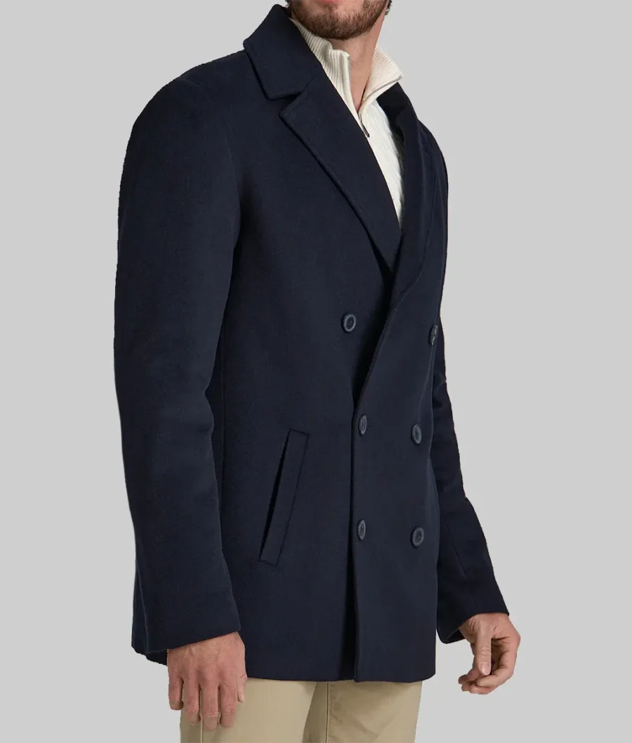 Bradley Cooper Wool Pea Coat 7 Bradley Cooper Wool Pea Coat 3