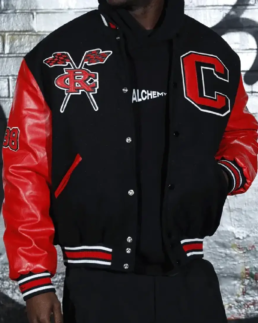 Clark Atlanta University Black Varsity Jacket