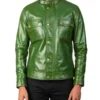 Darren Green Biker Leather Jacket
