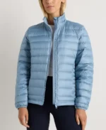 Lightweight Down Packable Puffer Jacket Sky Blue