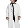 Men's Authentic White Canvas Duster Coat