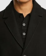 Men's Black Duster Coat - Image 3