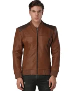 Men's Classic Brown Leather Jacket