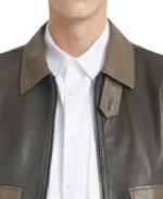 Men's Classic Napa Leather Jacket Collar