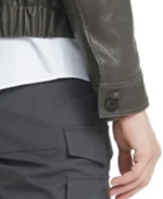 Men's Classic Napa Leather Jacket Sleeves