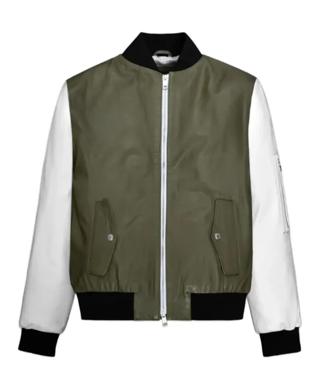 Men's Coach Varsity Leather Jacket