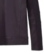 Men's Firefly Moto Leather Jacket Sleeves