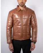 Men's Frost Craft Faux Leather Jacket