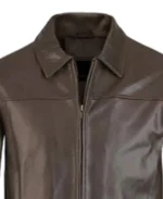 Men's Hipster Leather Jacket Collar
