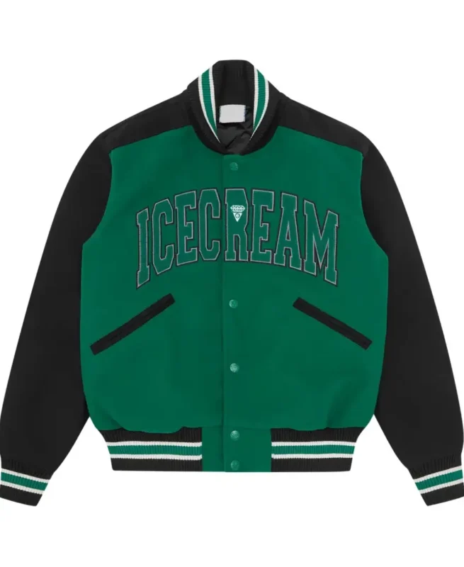 Men's Ice Cream Varsity Wool Jacket