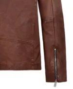 Men's Motorad Biker Leather Jacket Sleeves