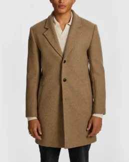 Men's Natural Duster Coat