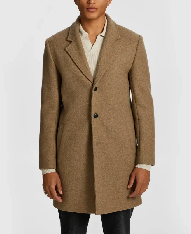 Men's Natural Duster Coat