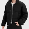 Men's Parachute Black Puffer Jacket