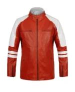 Men's Ricky Stripe Leather Jacket