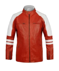 Men's Ricky Stripe Leather Jacket