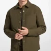 Men's Stretch Cotton Padded Bomber Jacket