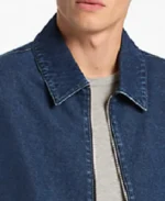 Men's Stretch Shirt Denim Jacket Collar