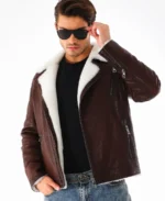 Men's The Cortina & Shearling Leather Jacket