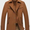 Men's Winter Lapel Style Wool Coat