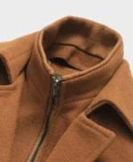 Men's Winter Lapel Style Wool Coat Collar