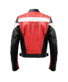 Shop The Men's Red and Black Moto Faux Leather Jacket