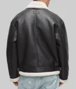 O’Shea Jackson Black B6 Bomber Jacket - Image 3
