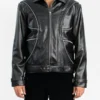 Rocky Rough Faux Leather Jacket