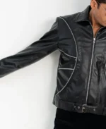Rocky Rough Faux Leather Jacket - Image 2