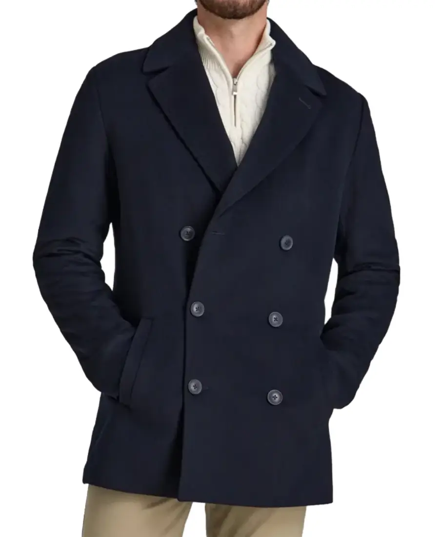 Shop Bradley Cooper Wool Pea Coat