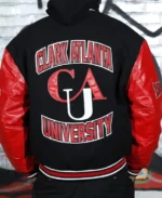 Shop The Clark Atlanta University Black Varsity Jacket