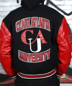 Shop The Clark Atlanta University Black Varsity Jacket