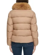 Shop The Costco Women's Removable Faux Fur Collar Puffer Jacket