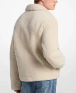 Shop The Men's Beige Sherpa Shirt Style Jacket