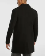 Men's Black Duster Coat - Image 2
