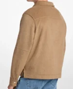 Shop The Men's Double-Knit Camel Bomber Jacket