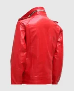 Shop The Men's Red Motorcycle Leather Jacket