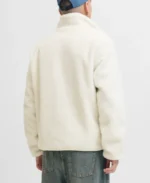 Men's Teddy Fleece Bomber Jacket - Image 2