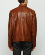 Shop The Men's The Blanchard Brown Leather Jacket